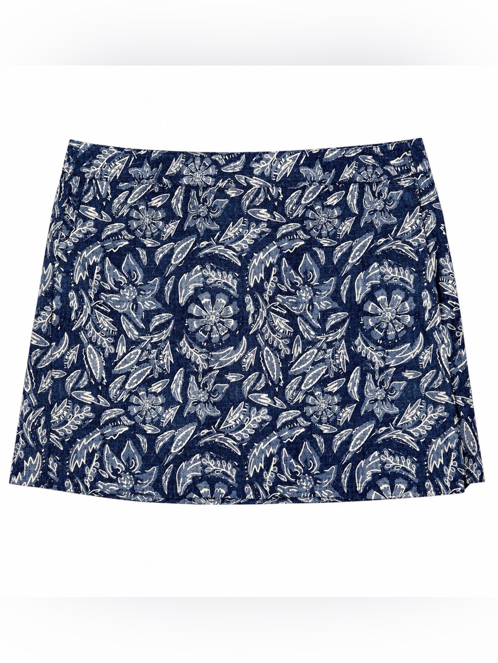 Ripskirt Hawaii Wrap Skirt XXL Maui Moonlight Navy Blue Floral Beach Resort
